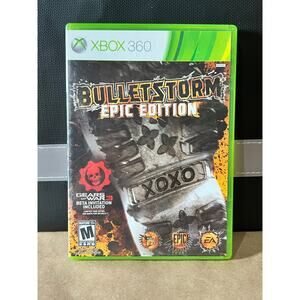 Bulletstorm Epic Edition (Microsoft Xbox 360, 2011) complete in box